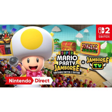 Nintendo Switch 2 Edition+Jamb. TV - Super Mario Party Jamboree