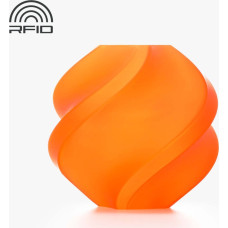 Bambulab Filament Bambu Lab PLA Translucent 1,75mm 1kg - w zestawie z wielorazową szpulą - Orange}