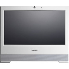 Shuttle XPC AIO Barebone X50V9 39,62cm 15,6Zoll Intel Celeron 7305 2xSODIMM 64GB 1xSATA 1xHDMI White