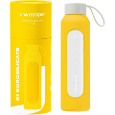 Wessper Szklana butelka Wessper B1 Borosilicate 500ml Sun (WES260-500-YL-NEW)