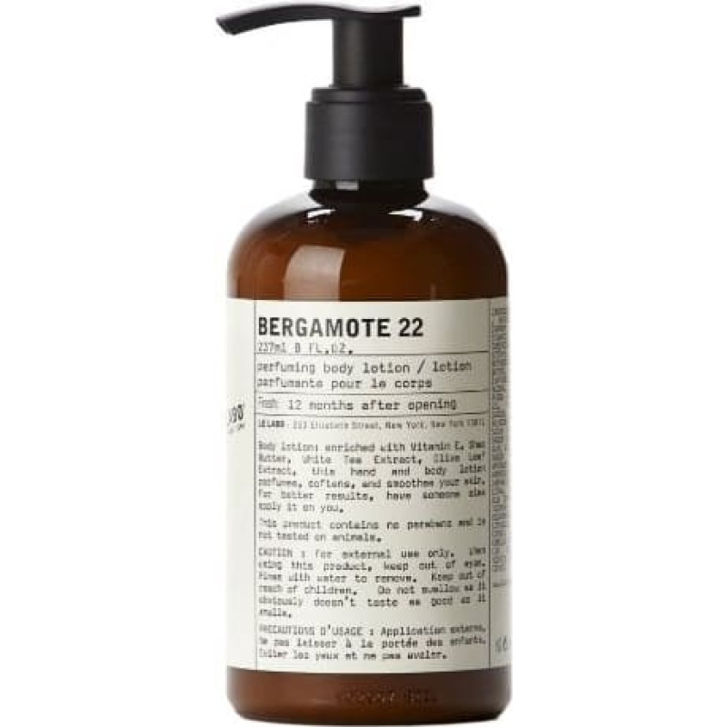 Korres LE LABO Bergamote 22 BODY LOTION 237ml