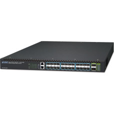 Planet XGS-6350-24X2C łącza sieciowe Zarządzany L3 Gigabit Ethernet (10/100/1000) 1U Czarny