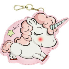 Babaco Powerbank Babaco Brelok Unicorn 2200mAh Biało-różowy