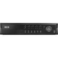 BCS -U-NVR1606-A-4K-16P(8TB) Rejestrator IP BCS ULTRA 32 kanałowy, PoE