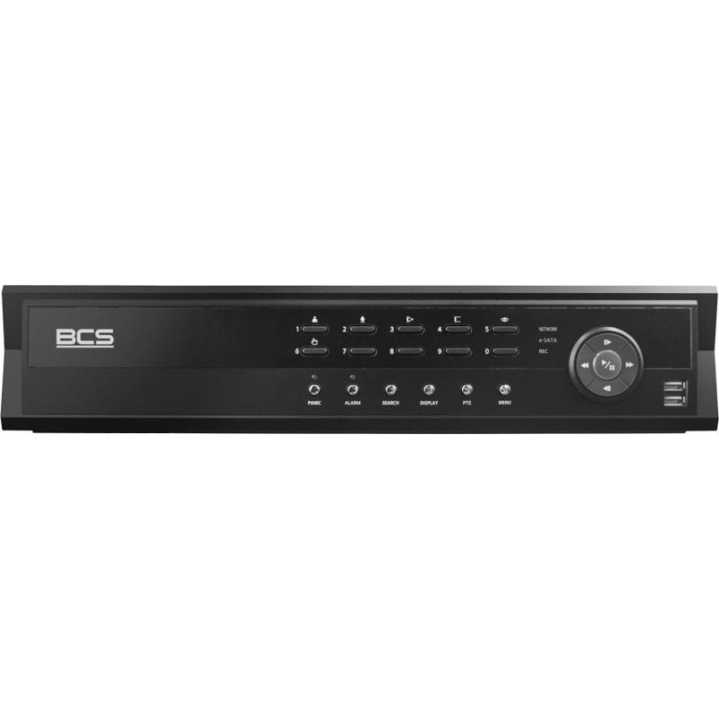 BCS -U-NVR1606-A-4K-16P(8TB) Rejestrator IP BCS ULTRA 32 kanałowy, PoE