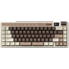 Royal Kludge RK M70 Mocha Grey Gaming Keyboard Cream switch