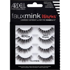 Ardell ARDELL_Faux Mink Wispies 4 pary sztucznych rzęs na pasku Black