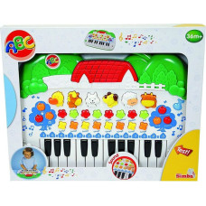 Simba ABC Keyboard ze zwierzatkami - 104018188