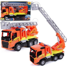 Lena Pojazd Straż pożarna Worxx z drabinš Volvo FMX w pudełku