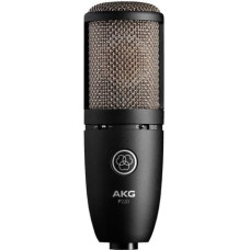 AKG P220 - lielas diafragmas kondensatora mikrofons, melns
