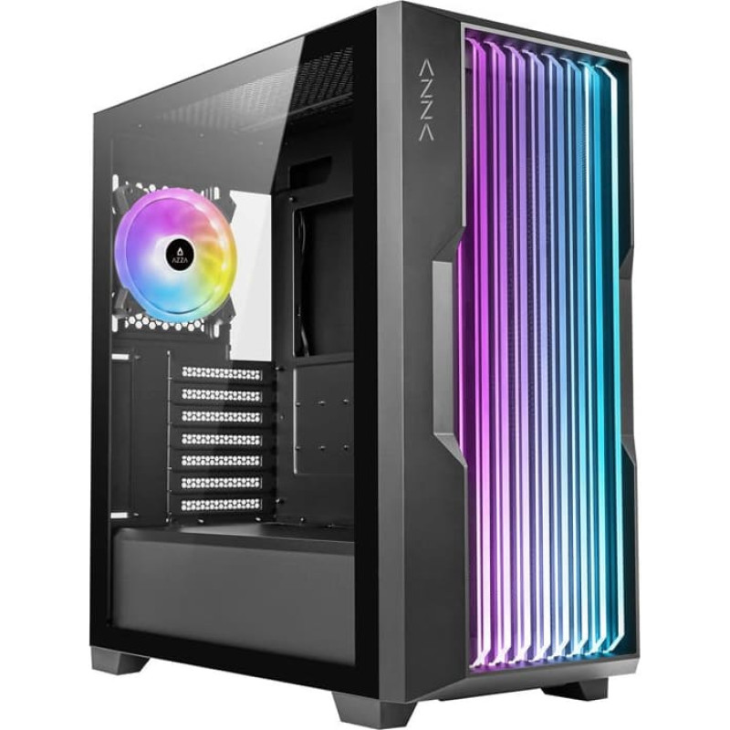 Azza Guardian 520BG GAMING Miditower Black RGB Glassgitter retail