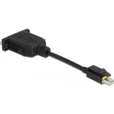 Delock Mini DP 1.1 > DVI Adapter mit Einrastfunktion passiv