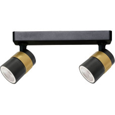 Light Prestige Anillo LP-770/2W BK listwa plafon lampa sufitowa spot 2x50W GU10 czarna/złota
