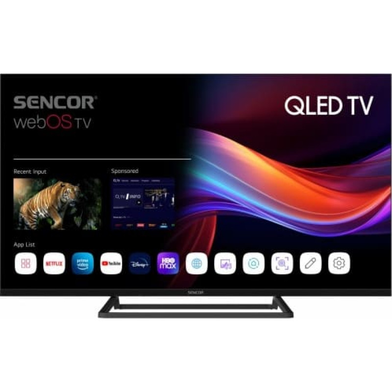 Sencor TV SLE 32QF860B Smart webOS QlED Full HD