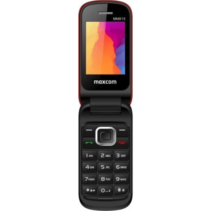 Maxcom Flip phone MM815 DualSIM red