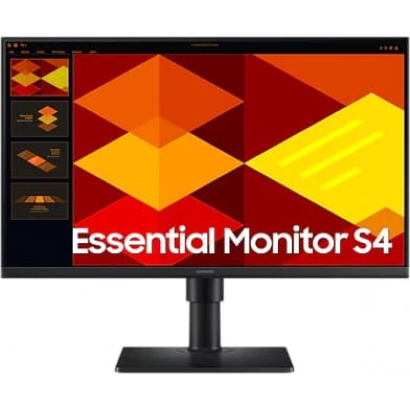 Samsung Monitor 24 inch S40GD IPS 1920x1080 FHD 16:9 2xHDMI 1xDP 2xUSB-A 2.0 1xUSB-B 5ms 100Hz HAS+PIV speakers flat 3YOn-Site (LS24D406GAUXEN)