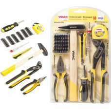 Noname Zestaw narzędzi 50el (wkrętak, bity, szczypce, młotek, kombinerki, miarka, worek)