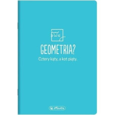 Herlitz Zeszyt A5/32K dładki Geometria (10szt)