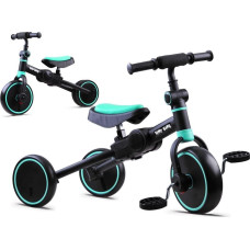 Tiny Bike Rowerek 3w1 trójkołowy, jeździk, biegowy - niebieski (SP0663)