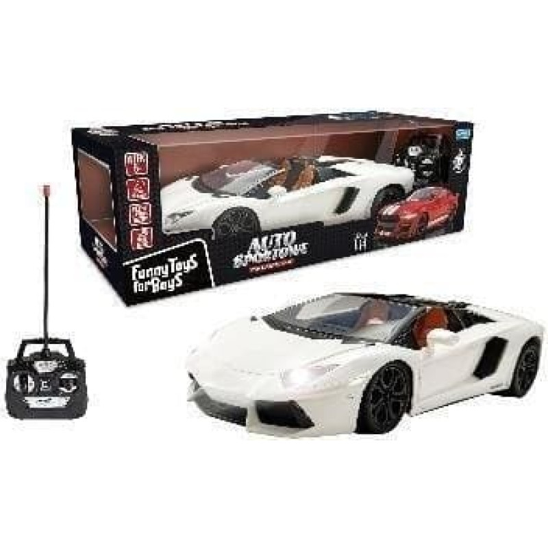 Artyk Auto sportowe R/C Toys For Boys białe