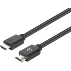 Manhattan 4K60 HDMI 2.0 Kabel 7,5 m 18 Gbit/s schwarz