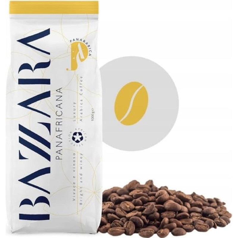 Bazzara Kawa ziarnista Bazzara Luxury Blend Panafricana 1kg