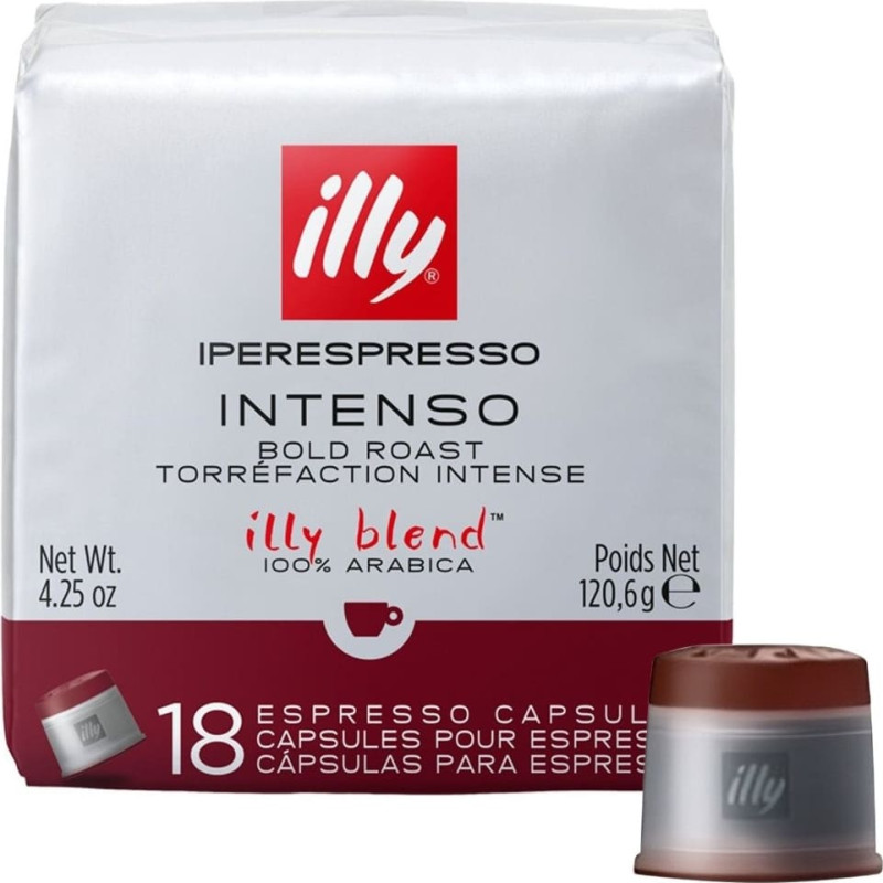 Illy Kapsułki kawy Nespresso Iperespresso Tostato Intenso 18szt - Illy