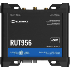 Teltonika NETWORKS�RUT956�DUAL SIM 4G/LTE/3G/2G RS232 RS584 WiFi Router eSIM Version
