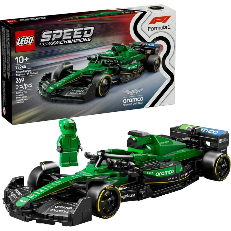 Lego Klocki Speed Champions 77245 Bolid F1 Aston Martin Aramco AMR24