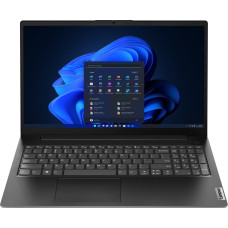 Lenovo Ноутбук V15 Intel® Core™ i3 i3-1315U с диагональю 39,6 см (15,6 дюйма) и Full HD, 8 ГБ памяти DDR4-SDRAM, твердотельный накопитель на 256 ГБ, Wi-Fi 6 (802.11ax), английский, черный