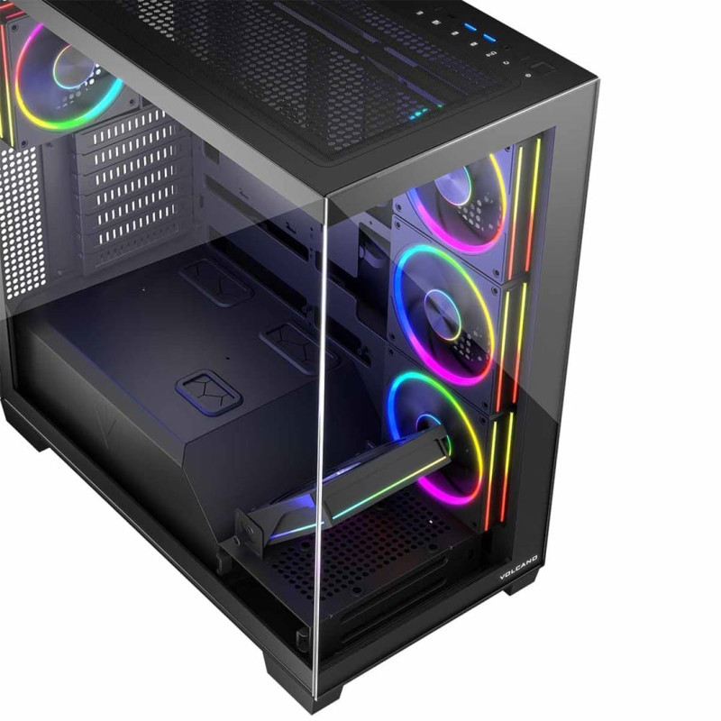 Modecom PC CASE STELLAR 5F ARGB 10 BLAC