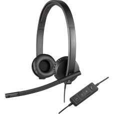 Logitech USB austiņas H570e stereo