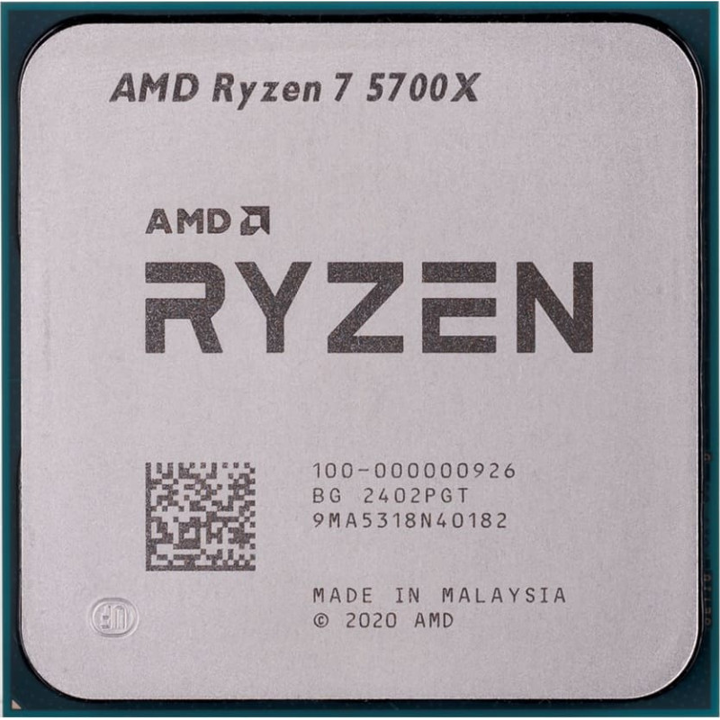 AMD Ryzen 7 5700X procesors 3,4 GHz 32 MB L3