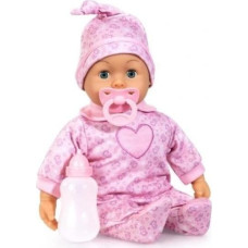 Bayer Bobas pierwsze słowa różowy 38cm