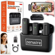 Zenwire Mikrofon Krawatowy Bezprzewodowy USB-C Bluetooth Pojemnościowy do Telefonu