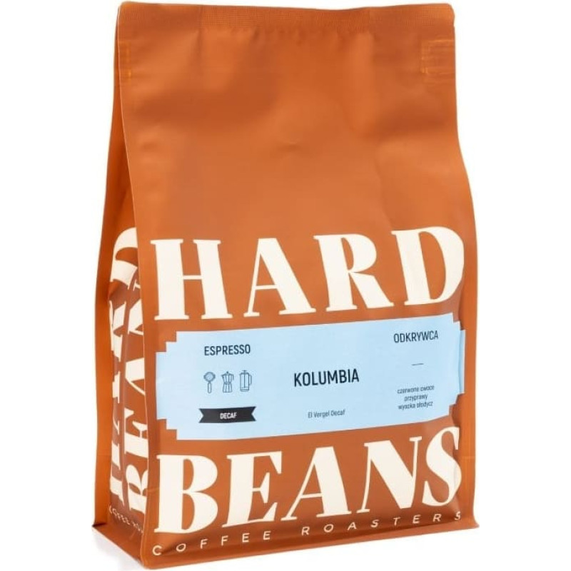 Bearded Coffee Kawa ziarnista Bearded Coffee Kawa ziarnista Kolumbia El Vergel Decaf 1kg - bez kofeiny