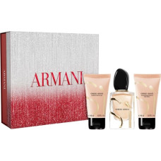 Giorgio Armani Zestaw Giorgio Armani Si woda perfumowana 50ml + żel pod prysznic 50ml + balsam do ciała 50ml