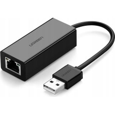 Ugreen Karta sieciowa Ugreen USB-C do RJ45 10/100 Mb/s - czarna