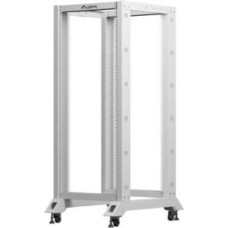 Lanberg Open rack stand 19 inches 18U 600x800 grey