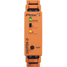 F&F FOX - Sterownik rolet na szynę DIN SHUTTER-D