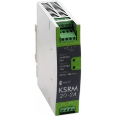 Silentiumpc Moduł reduntancyjny KSRM 24VDC 20A W na szynę DIN, Uzas: 19-29VDCVAC, Ta80, 17000-1811