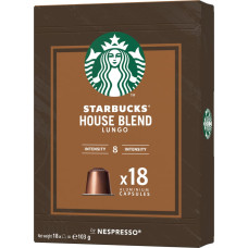 Starbucks Nespresso House Blend coffee capsule, 18 capsules, 103g