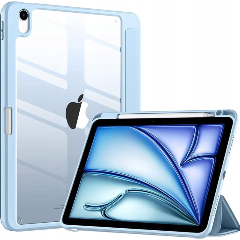 Strado Etui Hard Crystal iPad Air 11 6 GEN M2 2024 / 7 GEN M3 2025 - L.Blue