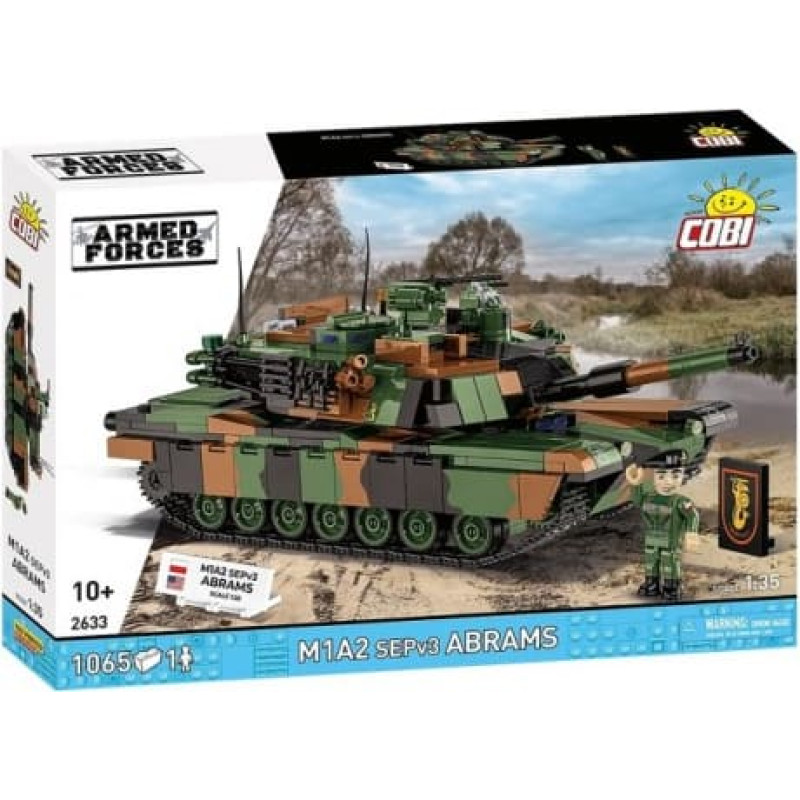 Cobi Klocki Klocki M1A2 SEPV3 Abrams 1065 klocków