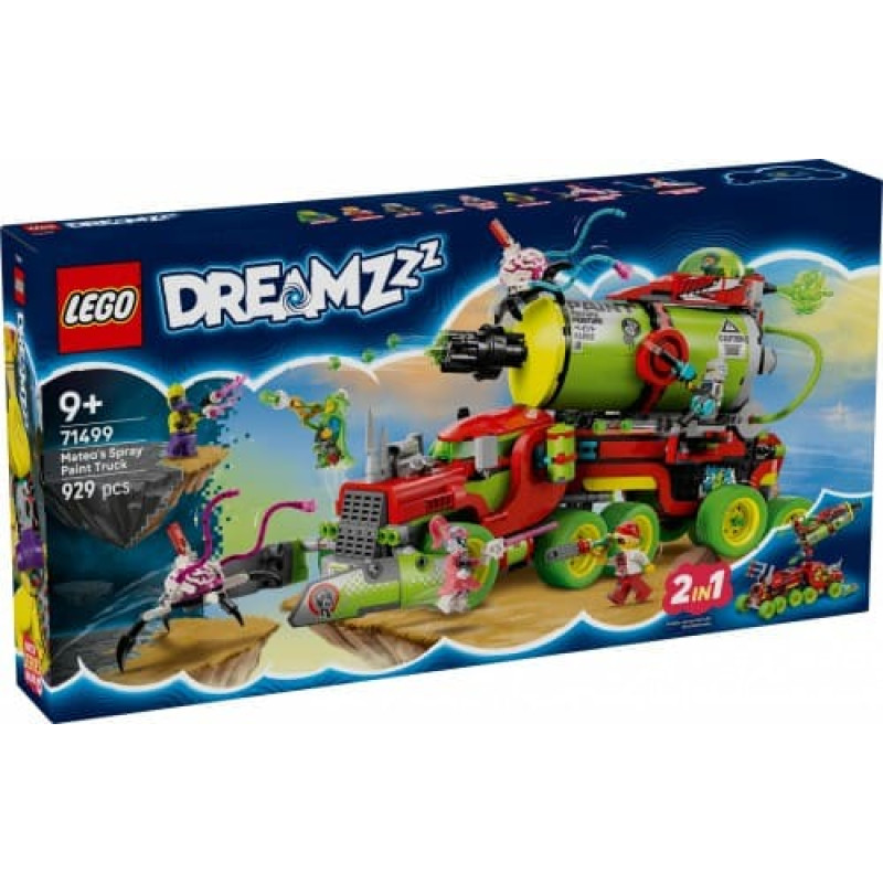Lego Klocki DREAMZzz 71499 Sprayowa ciężarówka Mateo