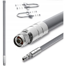 Xxx_Hewlett-Packard (Hp) Qoltec Antena LoRa | 12dBi | dookólna | zewnętrzna | włókno szklane | 868 MHz | 1.5m