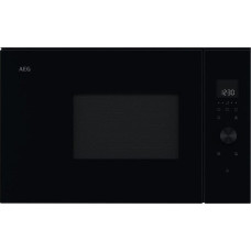 AEG Juodos spalvos 36cm aukščio įmontuojama mikrobangų krosnelė AEG TB6SM171DB
