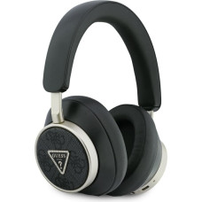 Guess Słuchawki nauszne Guess 4G Triangle Logo Bluetooth ENC czarny