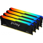 Kingston Memory DDR4 Fury Beast RGB 128GB(4*32GB)/3600 CL18