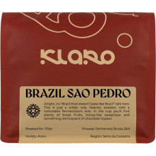 Noname Kawa ziarnista Klaro - kawa ziarnista Brazylia Święty Piotr Fermented Briosa 36H Filter 250 g